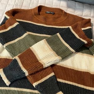 SHEIN striped sweater, size S or size 4